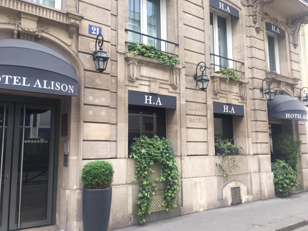 Hotel Alison Paris Eksteriør billede