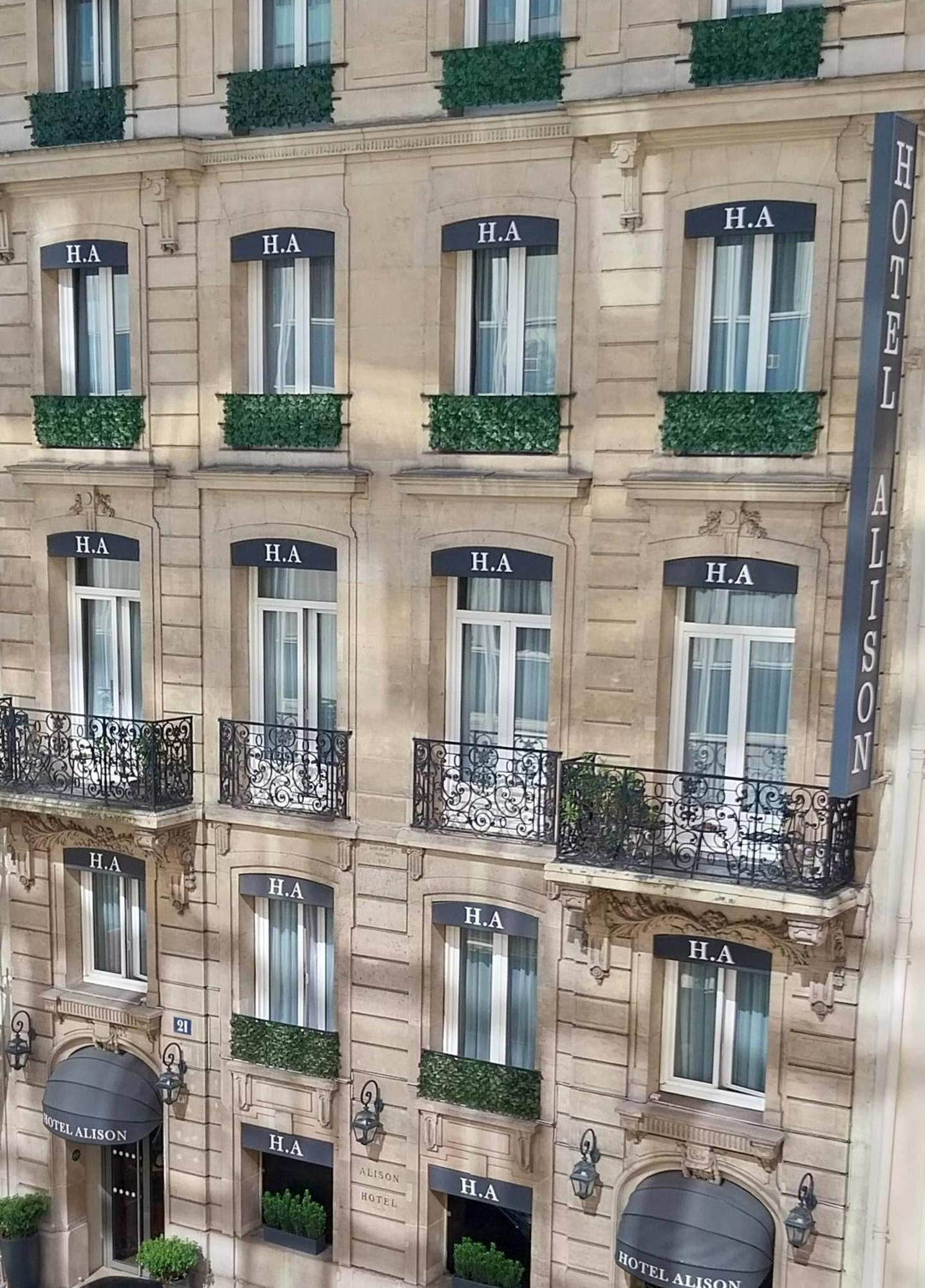 Hotel Alison Paris Eksteriør billede